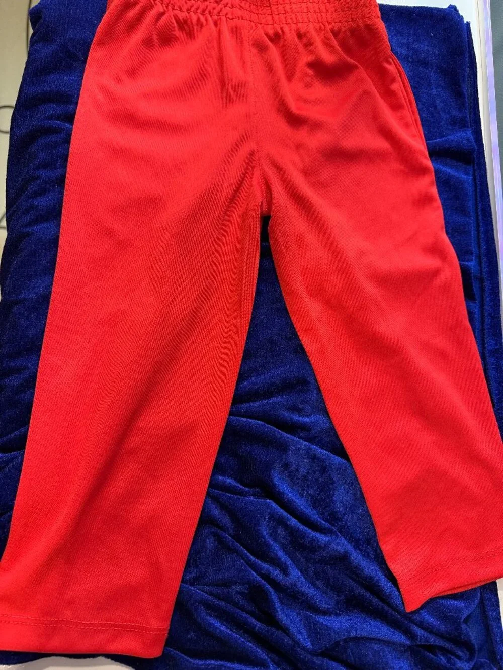Red New England Patriots Polyester Pants